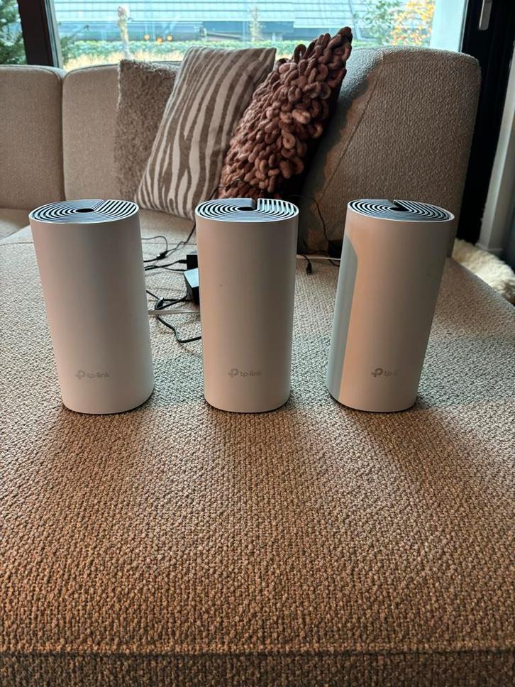 TP-Link Deco M4 (3 stuks) Mesh WiFi Systeem, Computers en Software, WiFi-versterkers, Zo goed als nieuw, Ophalen of Verzenden