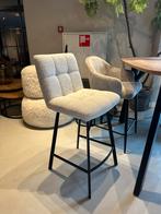 Luxe barstoel | counterstoel | 4 kleuren leverbaar, Huis en Inrichting, Met voetsteun, Ophalen of Verzenden, Riet, 2 krukken