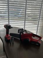 Speelgoed Boormachine & Kettingzaag Set, Ophalen of Verzenden, Nieuw, Minder dan 400 watt, Boormachine