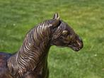 FRIES / PAARD / BRONZEN BEELD/ 21 CM HOOG, Ophalen of Verzenden, Nieuw, Paard, Beeldje of Figuurtje