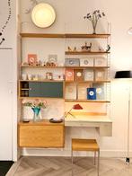 Nisse Strinning wandshelve 160 bij 225 bij 35 zweeds design, Ophalen, Gebruikt, 200 cm of meer, 150 tot 200 cm