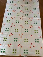 Vintage Katoenen Tafelkleed met Geometrisch Patroon, Antiek en Kunst, Ophalen of Verzenden