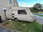 Kip Hy-Line Caravan - Rondzit & Goed Onderhouden, Caravans en Kamperen, Kip, Omvormbare zithoek, 750 - 1000 kg, Particulier