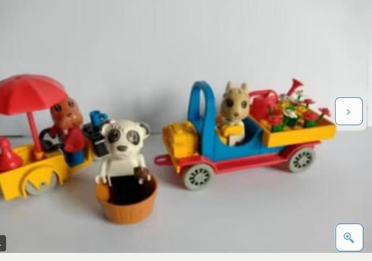 3 Lego Fabuland setjes., Kinderen en Baby's, Speelgoed | Duplo en Lego, Zo goed als nieuw, Lego, Complete set, Ophalen of Verzenden