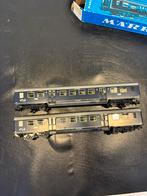 2 x Märklin 4049 H0 Personenrijtuig (2e kl.) B 6692 van NS, Hobby en Vrije tijd, Modeltreinen | H0, Wisselstroom, Wagon, Ophalen of Verzenden