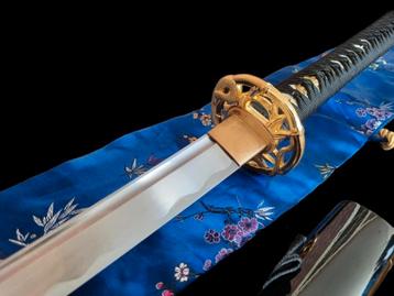 Scherp Japans samurai zwaard - katana - sabel  - mes - dolk
 beschikbaar voor biedingen