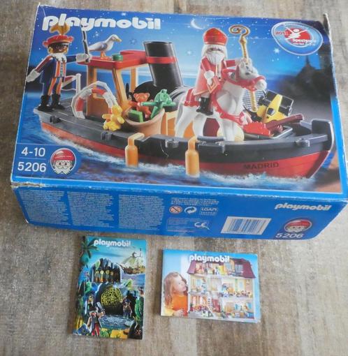 Playmobil Sinterklaas 5206., Kinderen en Baby's, Speelgoed | Playmobil, Zo goed als nieuw, Complete set, Ophalen of Verzenden