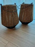 Twee leuke touw windlichten, Ophalen, Overige materialen, Nieuw, Kandelaar