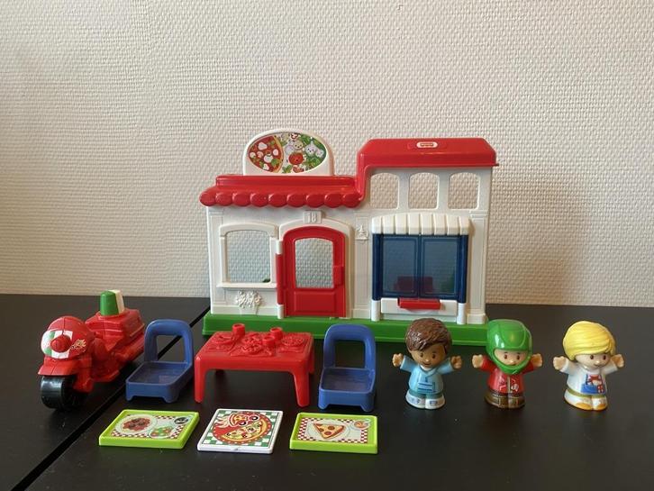 Little People Pizzeria, Kinderen en Baby's, Speelgoed | Fisher-Price, Zo goed als nieuw, Speelset, Ophalen of Verzenden