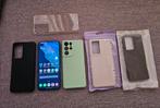 Samsung Galaxy S21 Ultra 12gb 128gb, Telecommunicatie, Galaxy S21, Ophalen of Verzenden, Zo goed als nieuw, Zwart