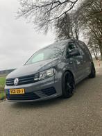 VW Caddy 2.0 D 150PK 2016 Grijs DSG schroefset sportvelgen, Automaat, Stof, Zwart, 4 cilinders