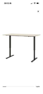 IKEA TROTTEN Zit-Sta Bureau – Zo Goed Als Nieuw, Ophalen, In hoogte verstelbaar, Zo goed als nieuw, Stabureau