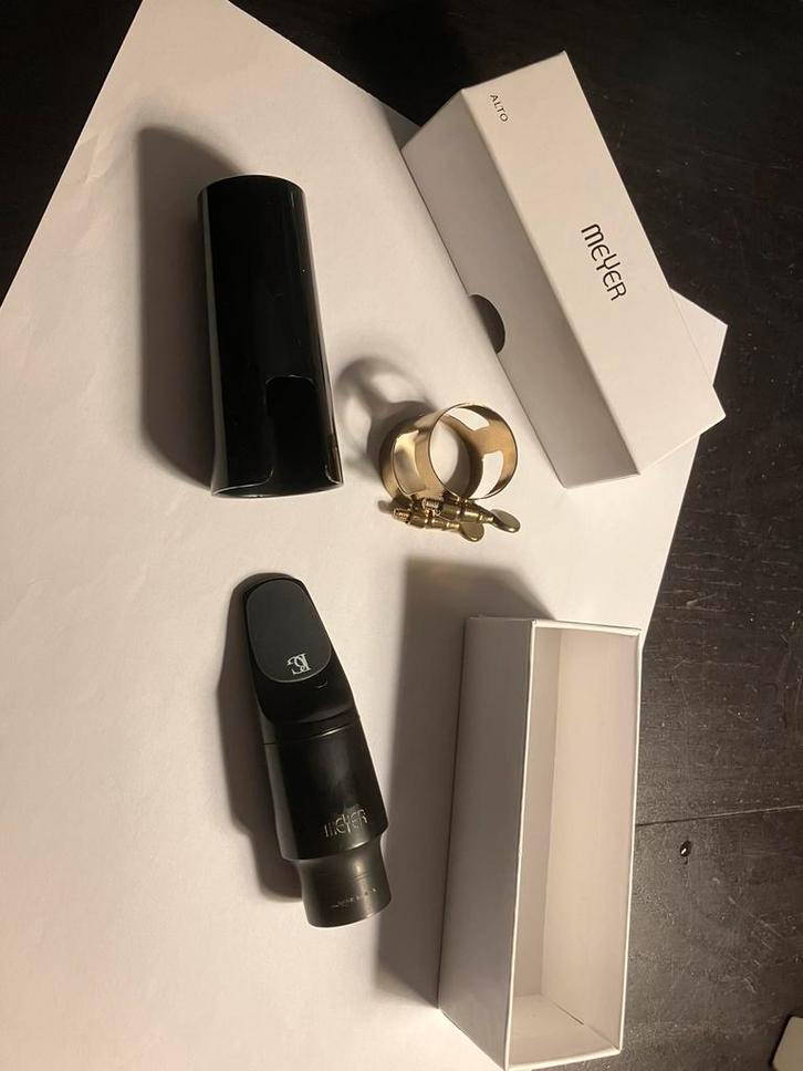 Mondstuk alt saxofoon Meyer 8, Muziek en Instrumenten, Blaasinstrumenten | Saxofoons, Gebruikt, Alt, Ophalen of Verzenden