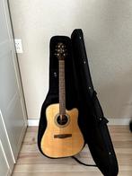 semi akoestische gitaar met hardcase tas van Greg Bennett, Muziek en Instrumenten, Ophalen, Zo goed als nieuw, Western- of Steelstringgitaar