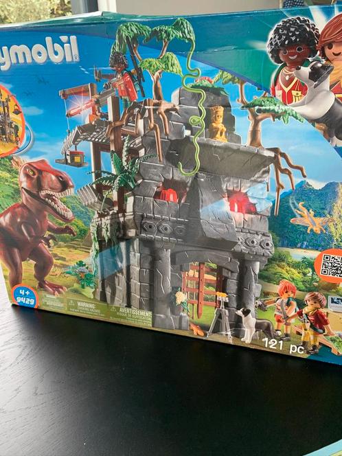 Playmobil dino basiskamp avonturiers 9429, Kinderen en Baby's, Speelgoed | Playmobil, Gebruikt, Ophalen of Verzenden