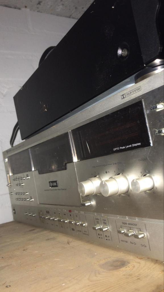 Optonica RT-7100 cassette deck, Audio, Tv en Foto, Cassettedecks, Enkel, Overige merken, Ophalen of Verzenden