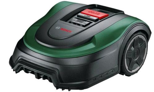Bosch Indego M700+ Robotmaaier met garage en accessoires, Tuin en Terras, Robotmaaiers, Zo goed als nieuw, Minder dan 20 cm, Met regensensor