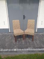 Set van 2 Stoelen met Patroon, Ophalen, Hout, Gebruikt, Twee