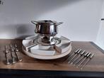 Fondueset met sausbakjes, Ophalen of Verzenden, Zo goed als nieuw, Brander, Fondueset