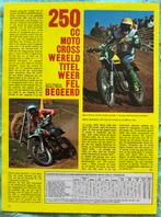 Knipsel Harry Everts op Puch 250 cross, Verzamelen, Verzenden, Zo goed als nieuw, Motoren