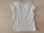 Primark - Wit (bijna) mouwloos shirtje - Maat 164, Gebruikt, Meisje, Ophalen of Verzenden, Shirt of Longsleeve