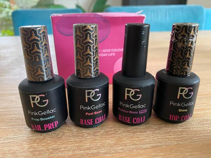 Pink Gellac - Nagellak, Sieraden, Tassen en Uiterlijk, Uiterlijk | Cosmetica en Make-up, Zo goed als nieuw, Make-up, Handen en Nagels