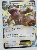 Groot formaat Pokemon kaart Kangaskhan EX, Ophalen of Verzenden, Zo goed als nieuw, Losse kaart