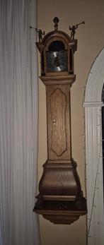 Miniatuur Eikenhouten Staande Klok met Consol, Antiek en Kunst, Antiek | Klokken, Ophalen of Verzenden