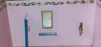 Poppenhuis winkeltje en badkamer roze, Ophalen of Verzenden