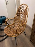 Rieten stoel, Huis en Inrichting, Stoelen, Ophalen, Gebruikt, Bruin, Riet of Rotan