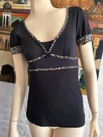 T shirt Vive Maria, Maat 38/40 (M), Zwart, Ophalen of Verzenden, Zo goed als nieuw