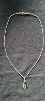 Zilveren ketting met hanger, Met hanger, Ophalen of Verzenden, Zo goed als nieuw, Zilver