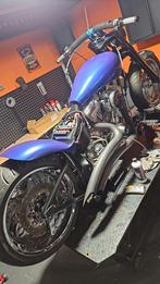 Eigenbouw softail Harley met kenteken, Ophalen