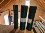 Groen geplastificeerd gaas 19x19 mm, Ophalen of Verzenden, Nieuw, 20 meter of meer