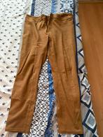 Suede stretch broek maat XL, Bruin, Maat 46/48 (XL) of groter, Ophalen of Verzenden, Zo goed als nieuw