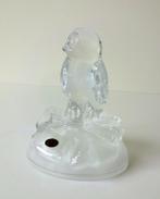 Glazen uil helder rond voetstuk Crystal d' Arques 9018-g, Antiek en Kunst, Kunst | Designobjecten, Ophalen of Verzenden