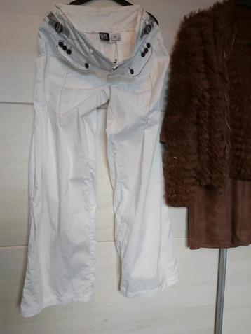 Prachtige broek pantalon wit katoen 44 46 met stretch zizo beschikbaar voor biedingen