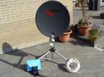 Satelietschotel  Triax compleet met zoeker en kabel, Audio, Tv en Foto, Schotelantennes, Overige merken, (Schotel)antenne, Zo goed als nieuw