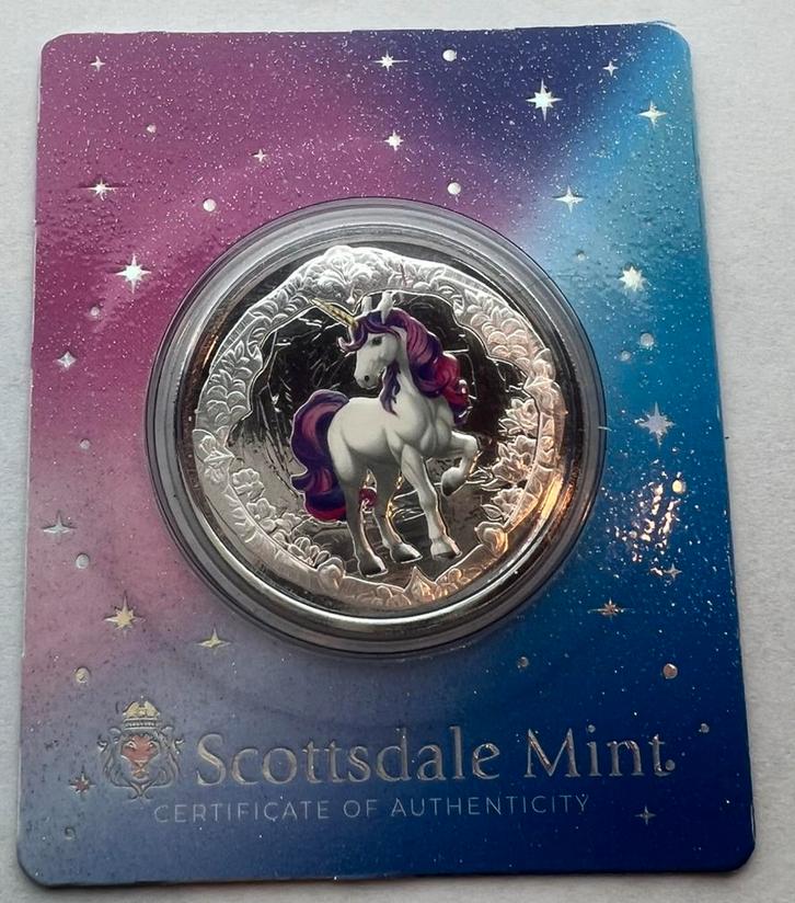 Diverse zilveren 1 ounce munten, Postzegels en Munten, Edelmetalen en Baren, Zilver, Verzenden