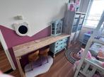 Steigerhouten bureau, inclusief kasten., Kinderen en Baby's, Ophalen, Zo goed als nieuw, Hoogslaper