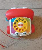 Telefoon fisherprice met draaiende ogen en trekkoord., Ophalen of Verzenden, Zo goed als nieuw, Speelset
