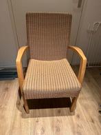 Loom stoel 4 stuks totaal, Huis en Inrichting, Stoelen, Ophalen, Bruin