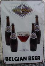 ORVAL REKLAME -METAAL-, Verzamelen, Ophalen of Verzenden, Gebruikt, Reclamebord, Plaat of Schild, Overige merken
