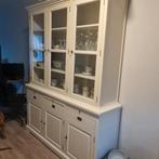 Witte Vitrinekast De Bomme - Veel Opbergruimte!, Huis en Inrichting, Kasten | Buffetkasten, Ophalen, Gebruikt, 150 tot 200 cm