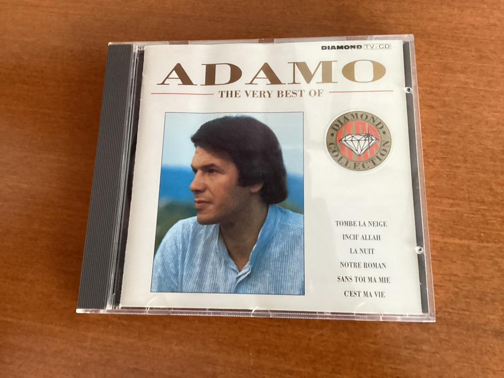 Adamo - The Very Best Of CD, Cd's en Dvd's, Ophalen of Verzenden, Zo goed als nieuw
