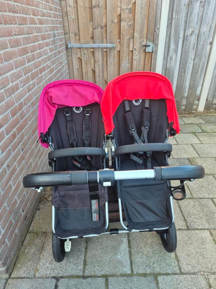 Bugaboo Donkey Duo Kinderwagen, Kinderen en Baby's, Tweelingen en Meerlingen, Gebruikt, Kinderwagen of Buggy, Ophalen