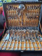 51-delig zilveren bestek in cassette, Ophalen of Verzenden