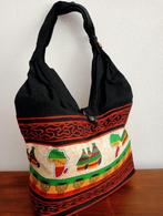 !! 💚 Afrikaanse Tas ❤️ uit Ivoorkust 💛 !!, Ophalen of Verzenden, Nieuw, Zwart, Handtas