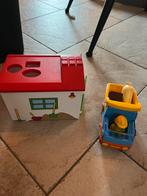 Playmobil 123 Werkman met Garage, Kinderen en Baby's, Ophalen of Verzenden, Zo goed als nieuw, Jongen of Meisje
