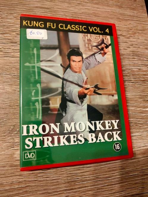 Kung Fu Classic Vol 4 Film DvD - Iron Monkey Strikes Back, Cd's en Dvd's, Dvd's | Actie, Zo goed als nieuw, Actie, Alle leeftijden